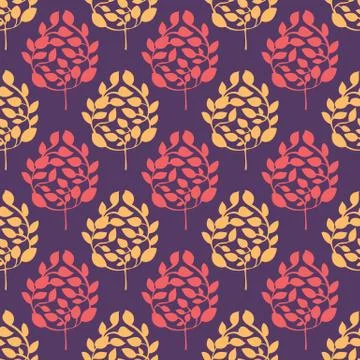 Vector Seamless Pattern design Stock Illustration