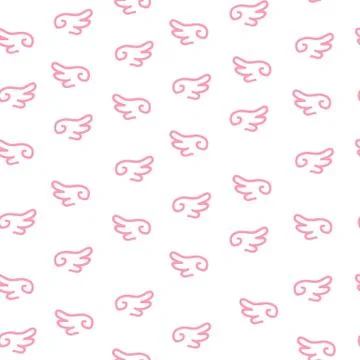 Vector Seamless Pattern Doodle 스톡 일러스트