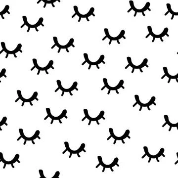 Vector Seamless Pattern Doodle Stock Illustration