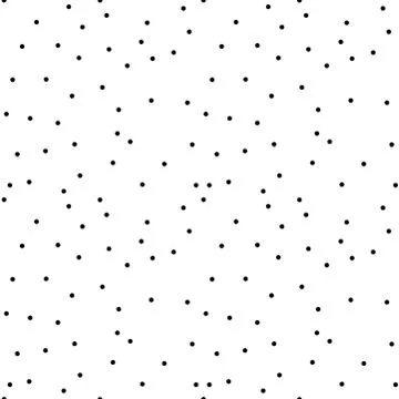 Vector seamless pattern with dotted circles. Stylish background with randomly Stock Illustration