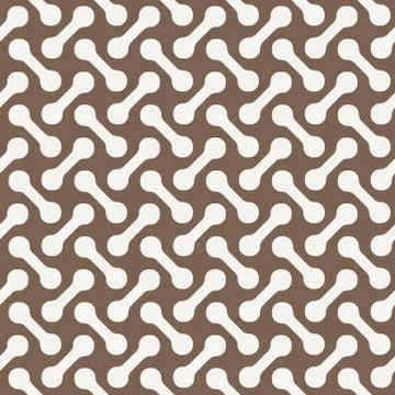 Vector seamless pattern of dumbbells similar elements Illustrazione stock