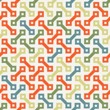 Vector seamless pattern of dumbbells similar elements Illustrazione stock