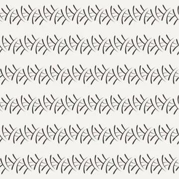 Vector seamless pattern of the elements of curved lines 스톡 일러스트