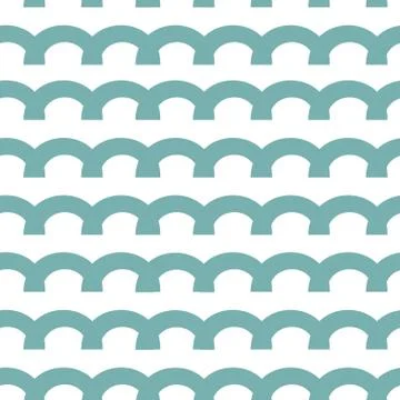 Vector seamless pattern. Festive garland. Colored elements Stockillustratie