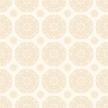 Vector seamless pattern floral texture beautiful geometric modern background Stock Illustration
