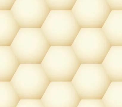 Vector seamless pattern - geometric honeycomb like simple modern background Stock Illustration