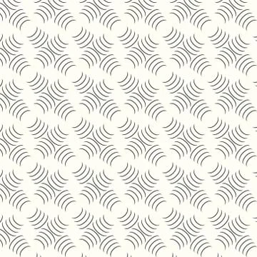 Vector seamless pattern geometric monochrome background Illustrazione stock