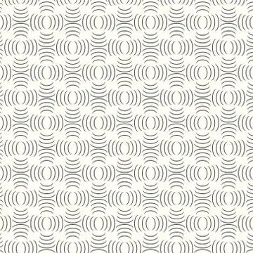 Vector seamless pattern geometric monochrome background Illustrazione stock