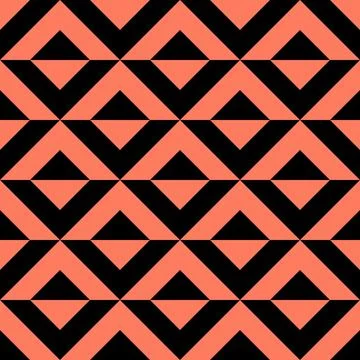 Vector seamless pattern with geometric shapes tiling. Repeating minimalistic  Stock Illustration