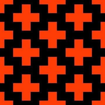 Vector seamless pattern with geometric shapes tiling. Repeating minimalistic  Stock Illustration