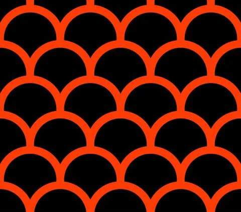 Vector seamless pattern with geometric shapes tiling. Repeating minimalistic  스톡 일러스트