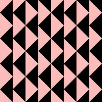 Vector seamless pattern with geometric shapes tiling. Repeating minimalistic  Stock Illustration