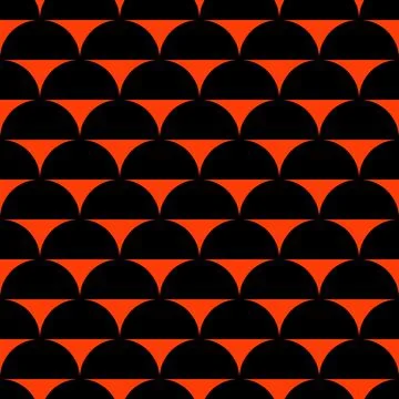 Vector seamless pattern with geometric shapes tiling. Repeating minimalistic  Illustrazione stock