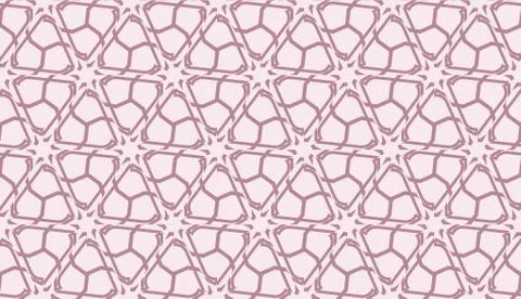 Vector Seamless pattern in geometric style. Triangles, lines. Modern elegant  Illustrazione stock
