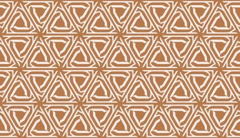 Vector Seamless pattern in geometric style. Triangles, lines. Modern elegant  Stockillustratie