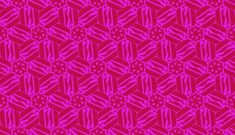 Vector Seamless pattern in geometric style. Triangles, lines. Modern elegant  库存插图