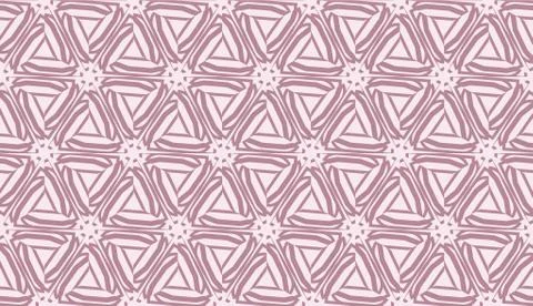 Vector Seamless pattern in geometric style. Triangles, lines. Modern elegant  イラスト素材