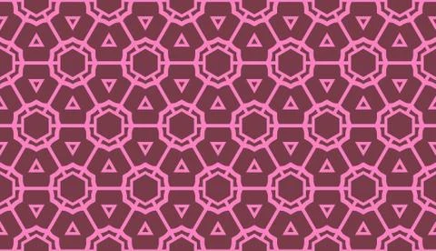 Vector Seamless pattern in geometric style. Triangles, lines. Modern elegant  イラスト素材