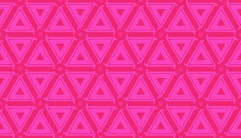 Vector Seamless pattern in geometric style. Triangles, lines. Modern elegant  Stock Illustration