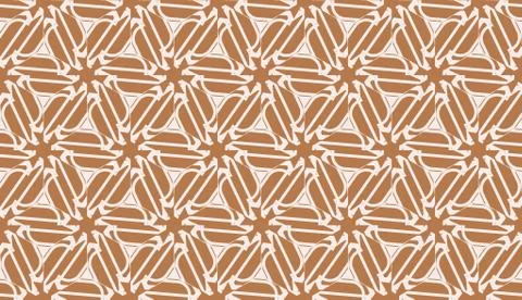 Vector Seamless pattern in geometric style. Triangles, lines. Modern elegant  Stock Illustration