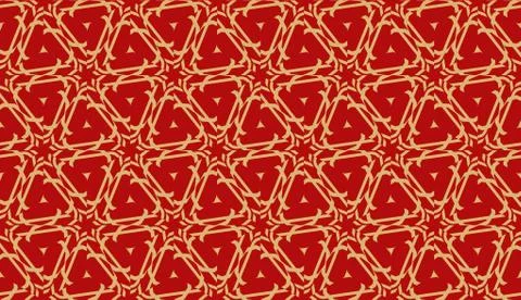 Vector Seamless pattern in geometric style. Triangles, lines. Modern elegant  Illustrazione stock