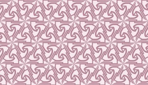 Vector Seamless pattern in geometric style. Triangles, lines. Modern elegant  イラスト素材