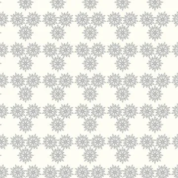 Vector seamless pattern gray geometrical Stock Illustration