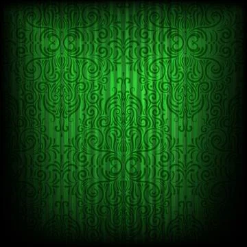 Vector seamless pattern on grungy background Stock Illustration