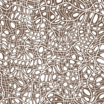 Vector seamless pattern of hand-drawn lines Stock Illustration