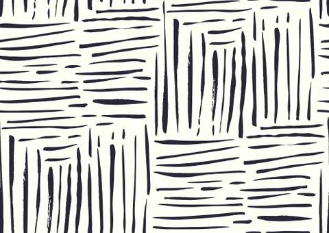 Vector seamless pattern with hand drawn gold glitter textured brush strokes Stock Illustration