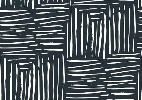 Vector seamless pattern with hand drawn gold glitter textured brush strokes Stock Illustration