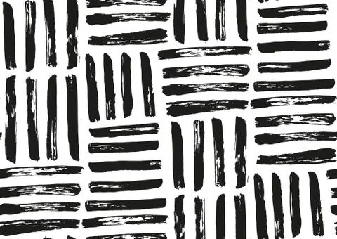 Vector seamless pattern with hand drawn gold glitter textured brush strokes Illustrazione stock