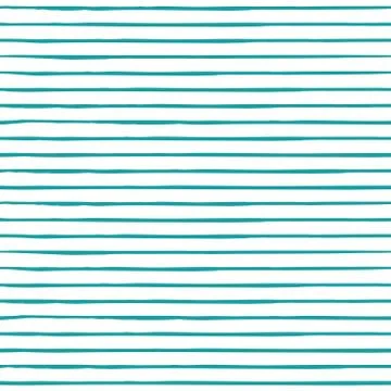 Vector seamless pattern with handdrawn stripes. Hand drawn blue horizontal lines Stock Illustration