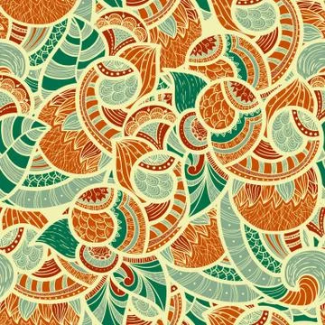 Vector seamless pattern Stock Illustration