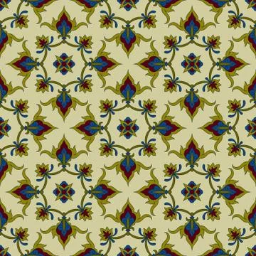 Vector seamless pattern Illustrazione stock