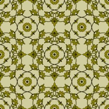 Vector seamless pattern Stock Illustration