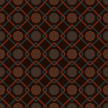 Vector seamless pattern Stock Illustration