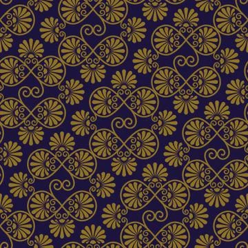 Vector seamless pattern Stock Illustration
