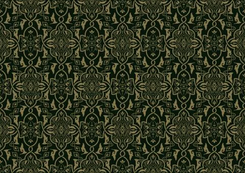 Vector seamless pattern Stock Illustration