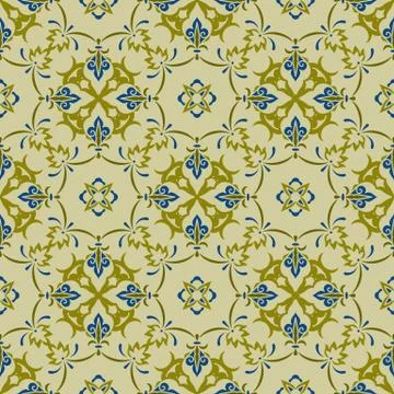 Vector seamless pattern Stock Illustration