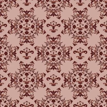 Vector seamless pattern Stock Illustration