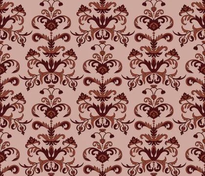 Vector seamless pattern Stock Illustration