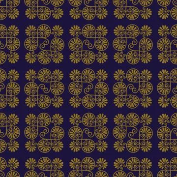 Vector seamless pattern Stock Illustration
