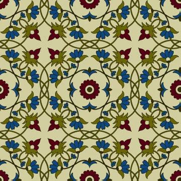 Vector seamless pattern Stock Illustration