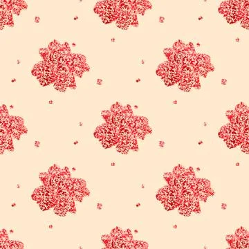 Vector seamless pattern Stock Illustration