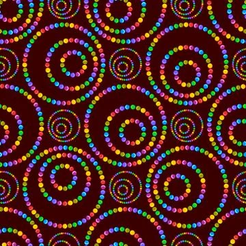 Vector seamless pattern Stock Illustration