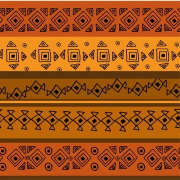 Vector seamless  pattern Stock Illustration