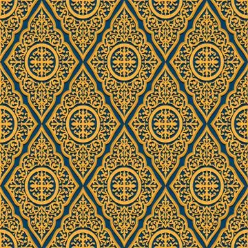 Vector seamless pattern Stock Illustration