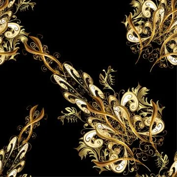 Vector seamless pattern Stock Illustration