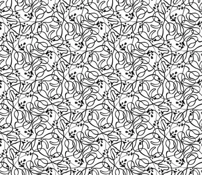 Vector seamless pattern Stock Illustration